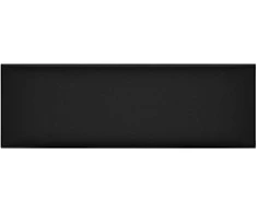Sieninis galvūgalis 12 pcs Juodas 90 x 30 cm audinys