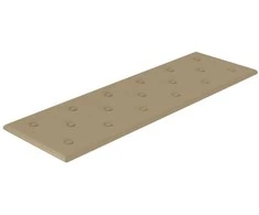 Sieninis galvūgalis 12 pcs Kapučino 90 x 30 cm Dirbtinė oda