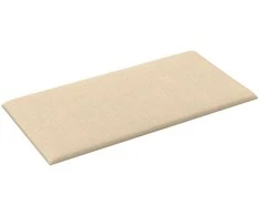 Sieninis galvūgalis 12 pcs Kreminė 30 x 15 cm audinys
