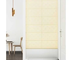 Sieninis galvūgalis 12 pcs Kreminė 60 x 30 cm Dirbtinė oda