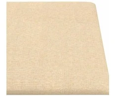 Sieninis galvūgalis 12 pcs Kreminė 90 x 15 cm audinys