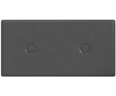 Sieninis galvūgalis 12 pcs Pilka 30 x 15 cm Dirbtinė oda