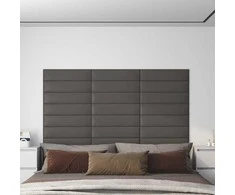Sieninis galvūgalis 12 pcs Pilka 60 x 15 cm audinys