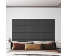 Sieninis galvūgalis 12 pcs Pilka 60 x 30 cm audinys