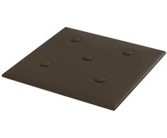 Sieninis galvūgalis 12 pcs Ruda 30 x 30 cm Dirbtinė oda