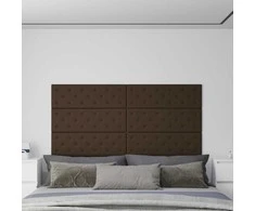 Sieninis galvūgalis 12 pcs Ruda 90 x 30 cm Dirbtinė oda
