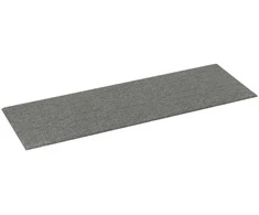Sieninis galvūgalis 12 pcs Šviesiai pilka 90 x 30 cm audinys