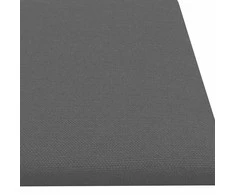 Sieninis galvūgalis 12 vnt. 60 x 15 cm Šviesiai pilka audinys