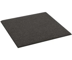 Sieninis galvūgalis 12 pcs Tamsiai pilka 30 x 30 cm audinys