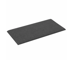 Sieninis galvūgalis 12 pcs Tamsiai pilka 60 x 30 cm audinys