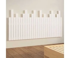 Sieninis galvūgalis, baltas, 166x3x80cm, pušies masyvas