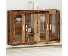 Sieniniai baldai 2 pcs Senovinis medis 69,5 x 34 x 90 cm