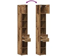 Oppbevaringsskap 2 pcs Senas medis 30 x 42,5 x 225 cm