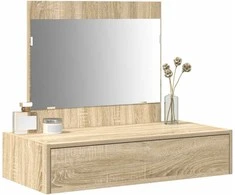 Makiažo stalas su stalčių Ruda 83 x 40 x 70 cm Apdirbta mediena