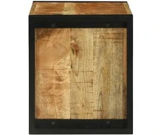 Sieninis Kubas Ruda 55 x 35 x 40 cm Kietas mango medis
