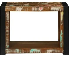 Sieninis Kubas Ruda 55 x 35 x 40 cm Kietas atkurtas medis