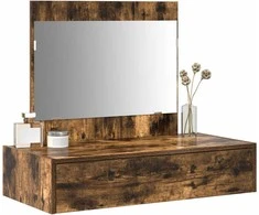 Makiažo stalas su stalčių Ruda 83 x 40 x 70 cm Apdirbta mediena