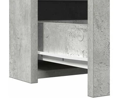 Makiažo stalas Pilka 100 x 40 x 70 cm Apdirbta mediena