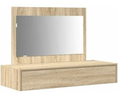 Makiažo stalas Ruda 100 x 40 x 70 cm Apdirbta mediena