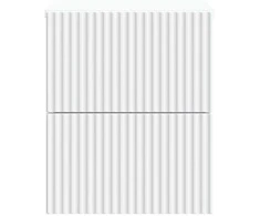 Sieninis naktinis staliukas 2 pcs Balta 33 x 34,5 x 40 cm