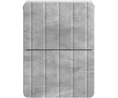 Sieninis naktinis staliukas Betono pilka 33 x 34,5 x 43 cm