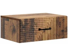 Sieninis naktinis staliukas Sendintos medienos Apdirbta mediena