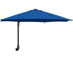Sodo skėtis Azurblau 248 x 248 x 148 cm Poliesteris ir plienas