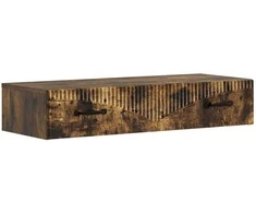 Sieninis šoninis staliukas Dūminio ąžuolo 87,5 x 34,5 x 17 cm