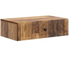 Sieninis šoninis staliukas Sendintos medienos 59 x 34,5 x 17 cm