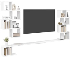 Sieninis televizoriaus stovas Balta 180 x 15 x 94 cm