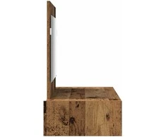 Makiažo stalas su stalčių Ruda 83 x 40 x 70 cm Apdirbta mediena