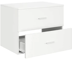 Sieninis vonios kambario spintelis Balta 62,5 x 44,5 x 50 cm