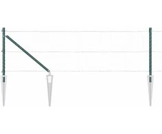 Tvorelės stulpas 52 pcs Pilka 3,2 x 3,2 x 100 cm