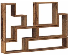 Sienos kubas Kita Sena mediena 96 x 12 x 64 cm Apdirbta mediena