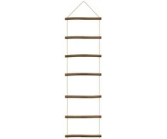 sienų dekoracijos kopėčios formos 2 vnt 30x100 cm