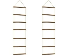 sienų dekoracijos kopėčios formos 2 vnt 30x100 cm