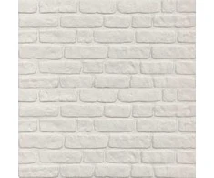 Sienų plokštės 10 vnt. 100 x 50 cm Balta EPS putos
