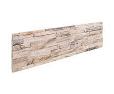 Sienų plokštės 10 pcs Balta ir raudona 100 x 25 cm EPS putos