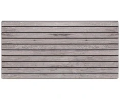 Sienų plokštės 10 pcs Pilka 100 x 50 cm EPS putos