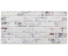 Sienų plokštės 10 pcs Šviesiai pilka ir juoda 100 x 50 cm