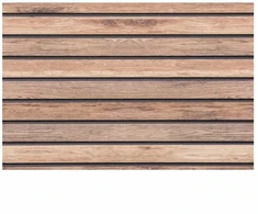 Sienų plokštės 5 vnt. 100 x 50 cm Šviesiai rudas EPS putos