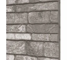 Sienų plokštės 10 vnt. 100 x 50 cm Tamsiai pilka EPS putos