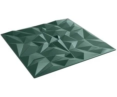 Sienų plokštės 12 pcs Amethyst Žalias 50 x 50 cm XPS Putplastis