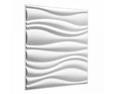 Sienų plokštės 12 pcs Balta 50 x 50 cm