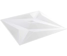 Sienų plokštės 24 pcs Baltas Star 50 x 50 cm XPS Putplastis