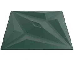 Sienų plokštės 24 vnt. 50 x 50 cm Star Žalias XPS Putplastis