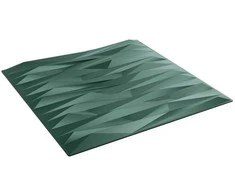 Sienų plokštės 24 pcs Stone Žalias 50 x 50 cm XPS Putplastis