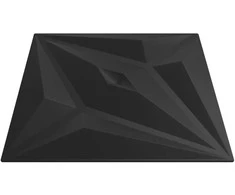 Sienų plokštės 48 vnt. 50 x 50 cm Juodas Star XPS Putplastis