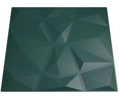 Sienų plokštės 48 vnt. 50 x 50 cm Žalia XPS Putplastis