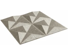 Sienų plokštės 48 vnt. 50 x 50 cm Origami beton XPS Putplastis
